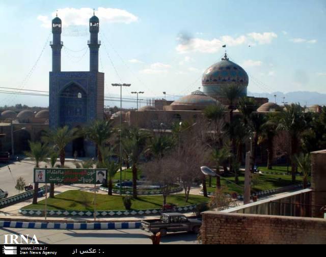 ضريح مطهر امامزاده عبدالله (ع) بافق غبارروبي شد