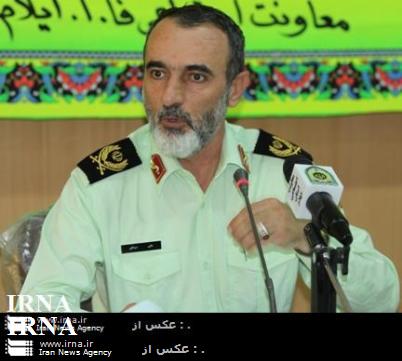 فرمانده انتظامی ایلام: مردم بسترساز امنیت پایدار هستند