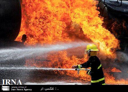 کارخانه تولید مواد پلاستیکی در شهر قدس طعمه حریق شد