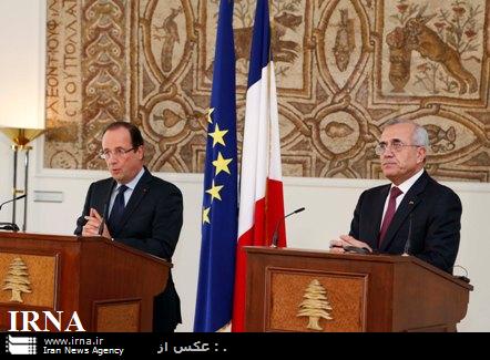 رییس جمهور لبنان، مذاكرات با همتای فرانسوی خود را تشریح كرد