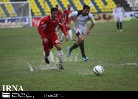 تيم فوتبال نساجي مازندران مقابل ميهمان بوشهري متوقف شد