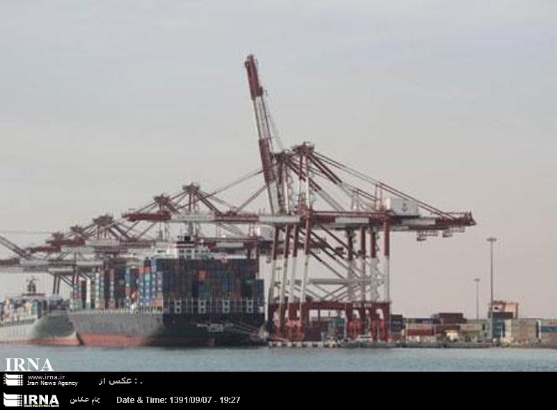 One million non-oil goods transited via Shahid Rajaie Port south of Iran