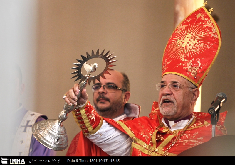 Iranian Christian Armenians Mark the Anniversary of Jesus Christ Birthday in Saint Sarkis Church in Tehran