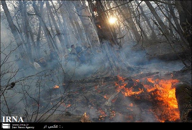 20 مورد آتش سوزي در عرصه هاي جنگلي گيلان رخ داد