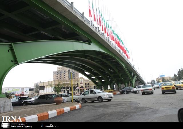 اولین پل زیرقوسی داخل شهری کشور در سمنان افتتاح شد