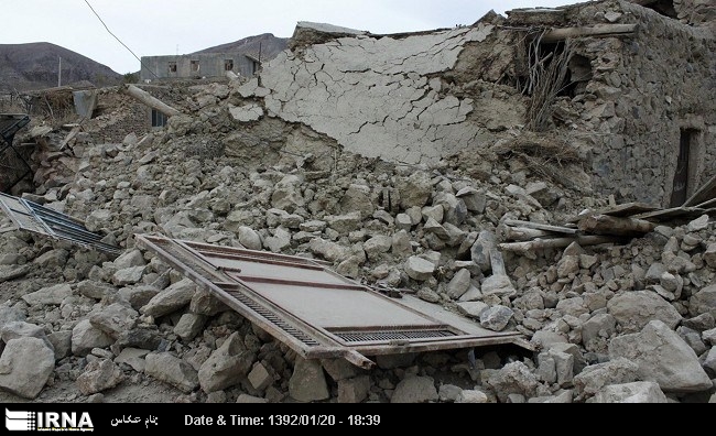Two villages completely destroyed by quake in Bushehr province