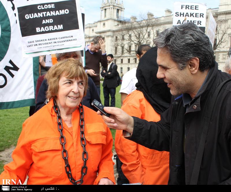 ' يك فعال انگليسي: زندان گوانتانامو نمونه آشكاري از نقض حقوق بشر است