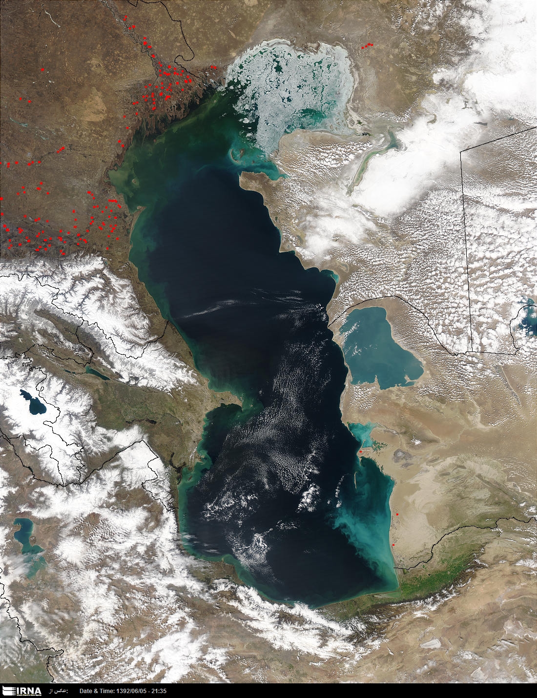 Каспийское Море Фото На Карте