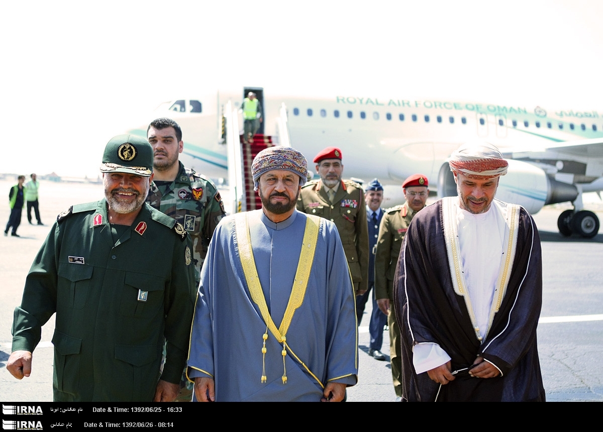 Omani minister responsible for defense affairs Badr bin Harb arrives in Tehran