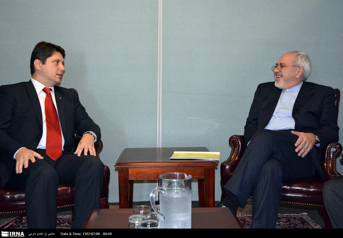 Meetings of Iranian foreign minister Mohammad Javad Zarif in New York