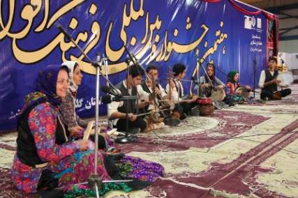 استقبال كم نظیراز جشنواره بین المللی فرهنگ اقوام ایران زمین در گرگان