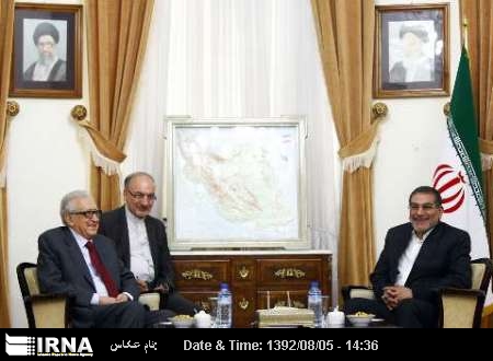 Iran SNSC chief says Syrians' right to vote should be respected Iran SNSC chief says Syrians' right to vote should be respected