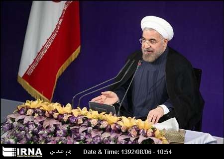 President promises gradual resolving of present, past problems President promises gradual resolving of present, past problems