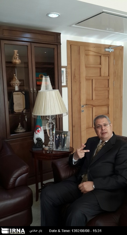 Ambassador elaborates on objectives of Algerian Revolution in interview with IRNA on eve of Algerian National Day Ambassador elaborates on objectives of Algerian Revolution in interview with IRNA on eve of Algerian National Day