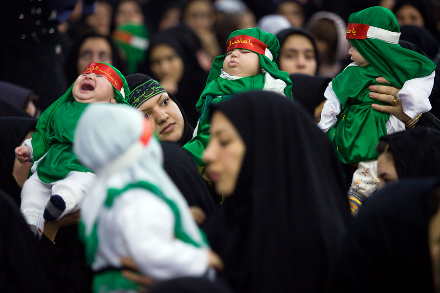 همايش شيرخوارگان حسيني در جوانرود برگزار شد