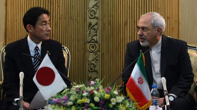 Zarif says Iran attaches great importance to ties with Japan