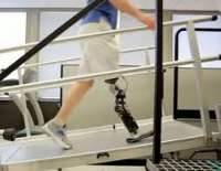 كنترل پای روباتیك با عصب های بدن