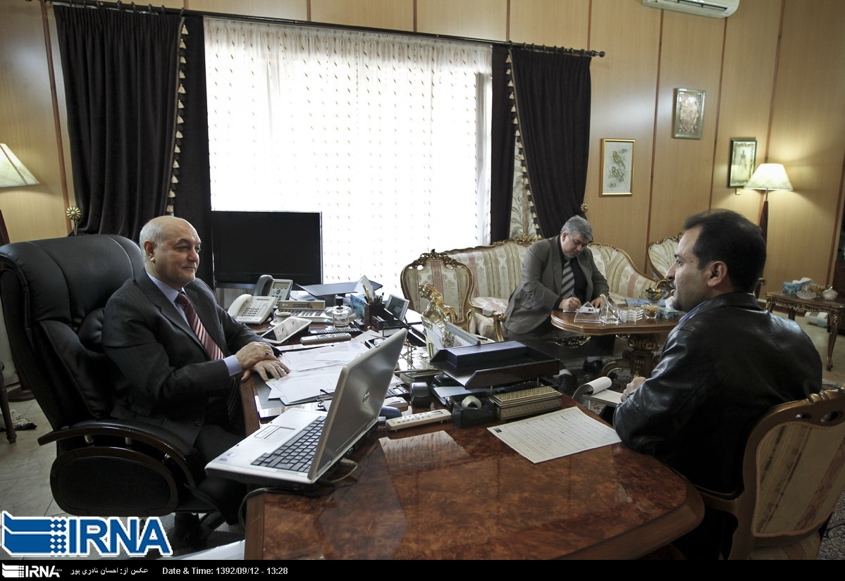 Iraqi ambassador to Tehran Mohammad Majid al-Sheikh in an exclusive interview with IRNA Iraqi ambassador to Tehran Mohammad Majid al-Sheikh in an exclusive interview with IRNA