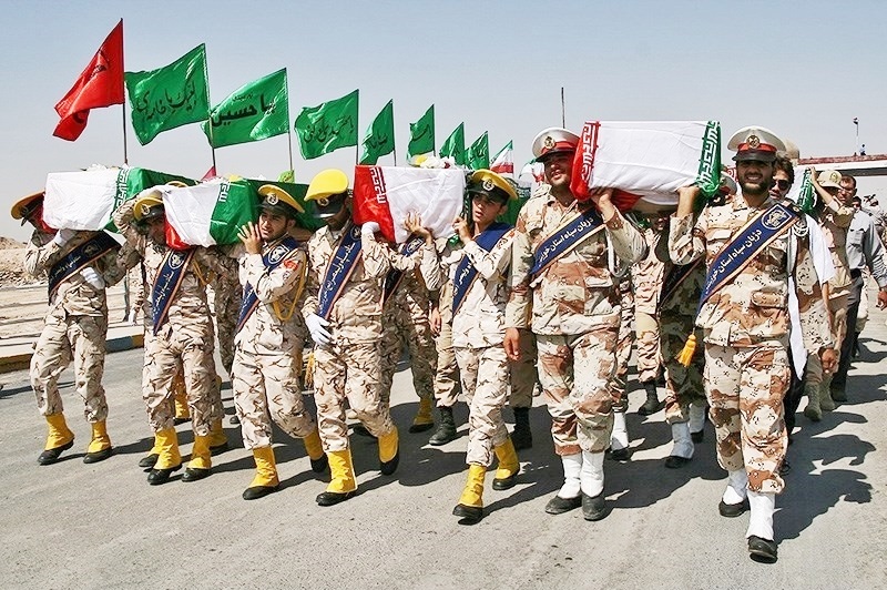 پیكرهای مطهر 38 شهید دوران دفاع مقدس از مرز شلمچه وارد ایران شد