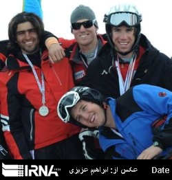 Iran wins 2 medals of Sochi 2014 Winter Olympic qualifying ski contests