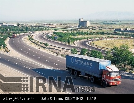 9.9m tons of goods transited via Iran 9.9m tons of goods transited via Iran