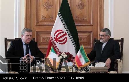 Boroujerdi confers with Irish MP on parliamentary cooperation with Ireland Boroujerdi confers with Irish MP on parliamentary cooperation with Ireland