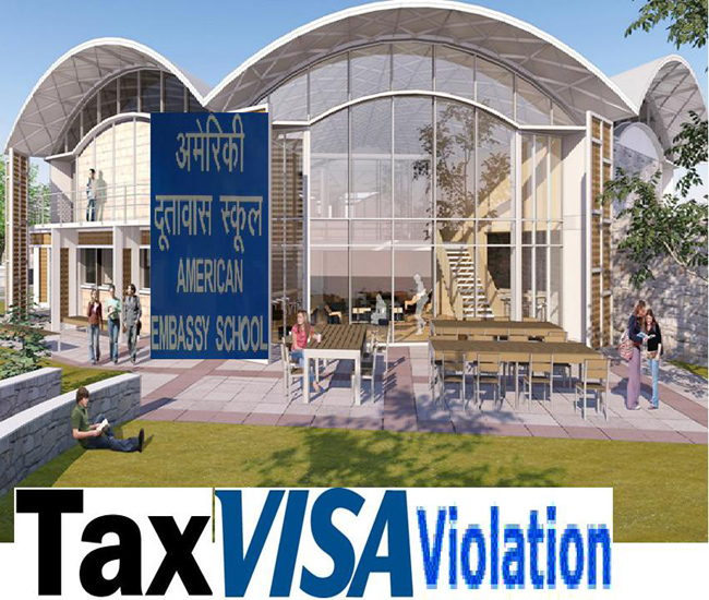American Embassy school in Delhi under scanner for visa, tax violations American Embassy school in Delhi under scanner for visa, tax violations