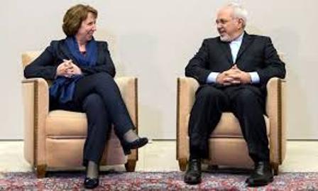 Zarif, Ashton discuss issues of mutual interest in Davos Zarif, Ashton discuss issues of mutual interest in Davos