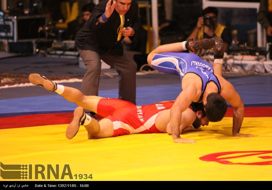 Iran wins Yadegar Imam Cup Greco Roman wrestling title Iran wins Yadegar Imam Cup Greco Roman wrestling title