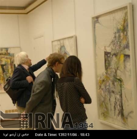 Paris hosting exhibit of Iranian painter's works Paris hosting exhibit of Iranian painter's works