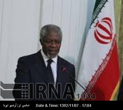Kofi Annan: Geneva Deal most important development in region Kofi Annan: Geneva Deal most important development in region