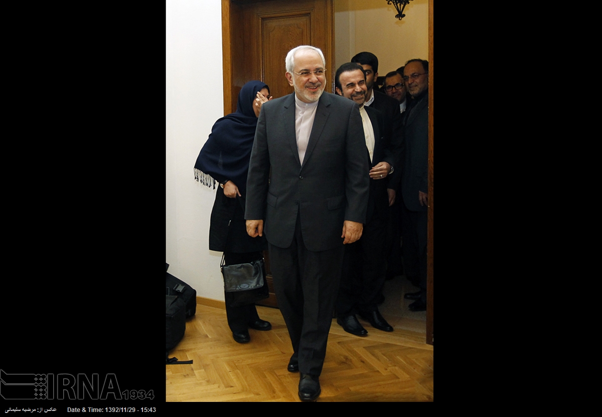 Meeting between Zarif and Ashton