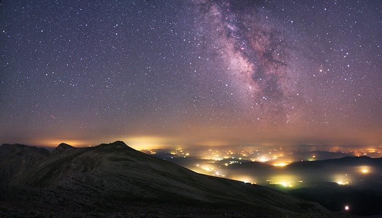 آلودگی نوری در پس آلودگی هوا، پنهان مانده است