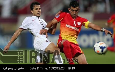 Iran's Foolad Khuzestan FC defeats Saudi al-Fateh 1-0