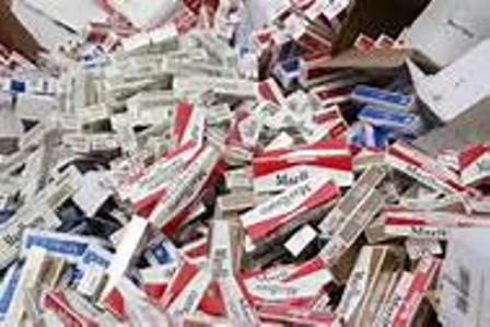 248 هزار نخ سيگار قاچاق در مياندوآب كشف شد