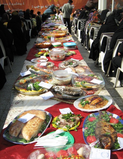 جشنواره غذاي سالم در دهستان آق آباد گنبدكاووس برگزار شد - ایرنا