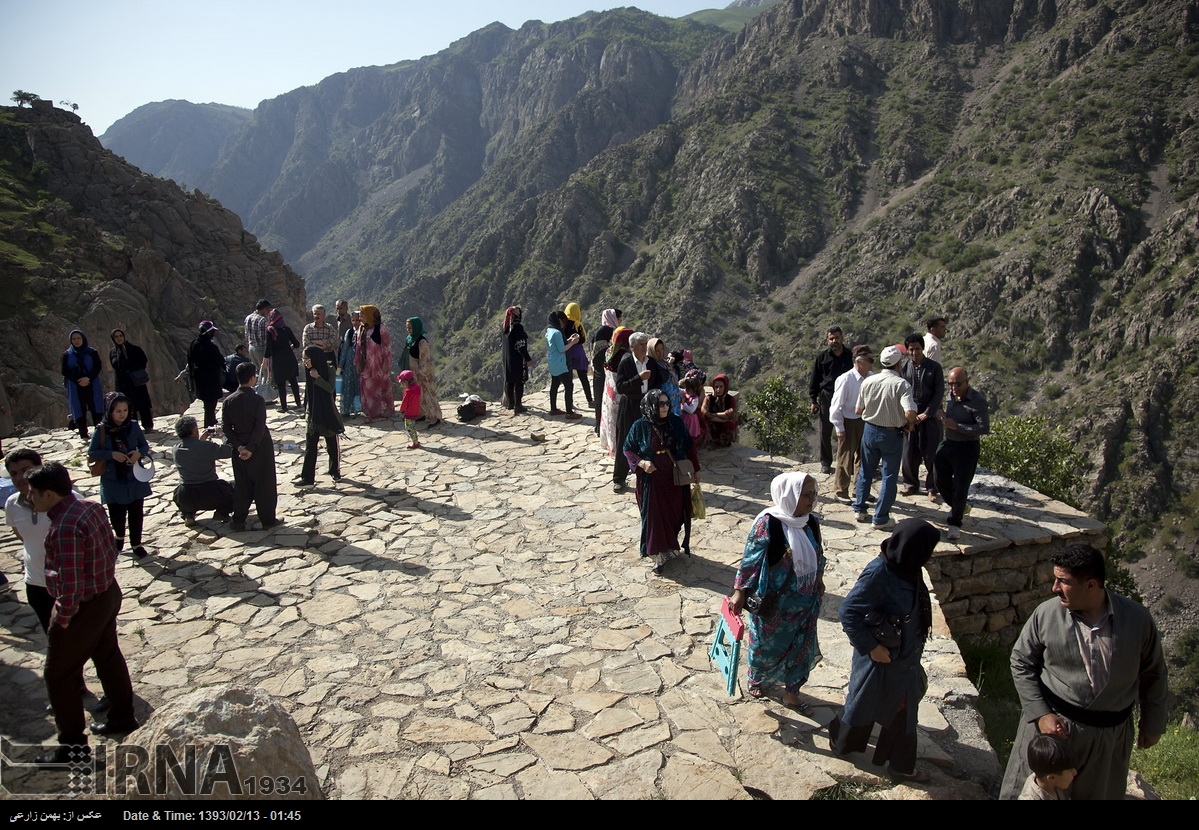 آمار ورود گردشگران در کردستان به ۱۰ میلیون نفر می‌رسد