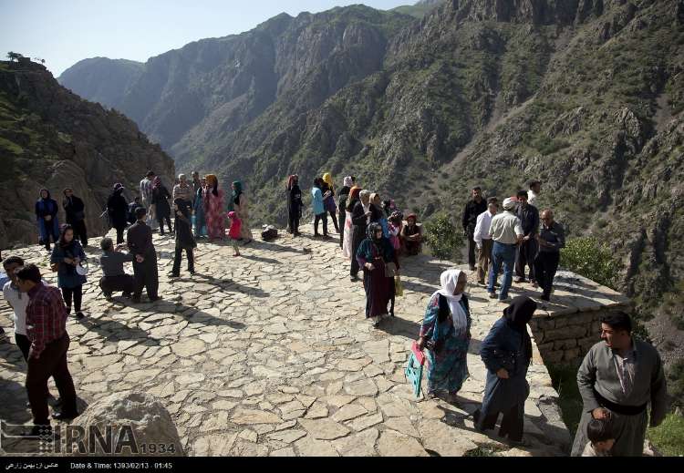 آمار ورود گردشگران در کردستان به ۱۰ میلیون نفر می‌رسد