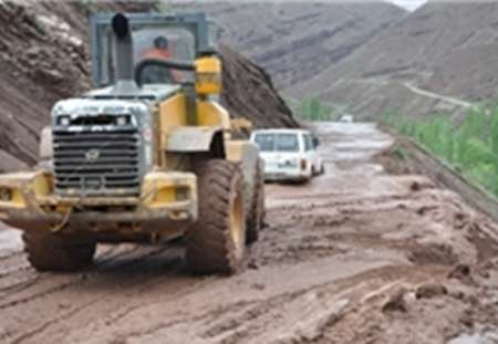 سیل به راههای روستایی خراسان شمالی خسارت زد