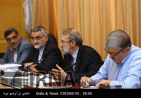 Larijani: Nuclear talks on right track Larijani: Nuclear talks on right track