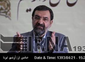 Rezaee says Gaza war identical of Syria, Iraq fightings Rezaee says Gaza war identical of Syria, Iraq fightings