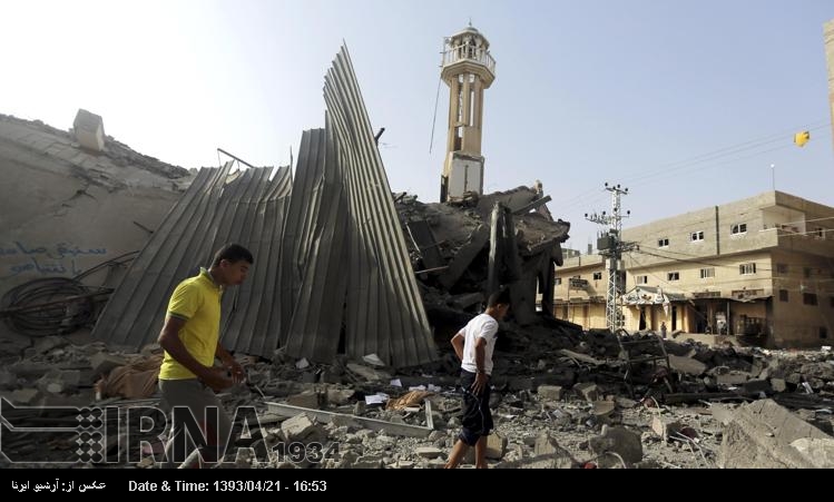 Israel pursuing ethnic cleansing in Gaza by air strike on Mosque Friday night