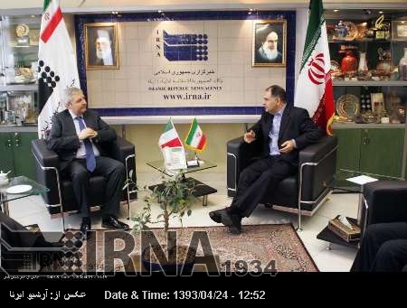 Iran, Italy news agencies agree to promote cooperation