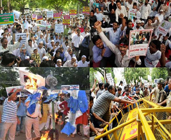 India witnesses massive protests against Israeli attack on Gaza: Report India witnesses massive protests against Israeli attack on Gaza: Report