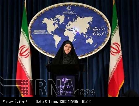 FMs of NAM Palestine Committee due in Tehran next week: FM spokeswoman FMs of NAM Palestine Committee due in Tehran next week: FM spokeswoman