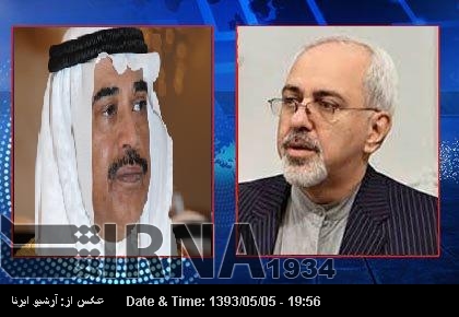 Zarif calls on int'l community to come to help of Gaza people Zarif calls on int'l community to come to help of Gaza people