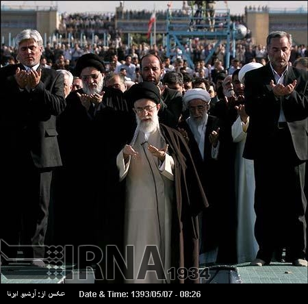 Supreme Leader leads Tehran Fitr feast congregational prayers Supreme Leader leads Tehran Fitr feast congregational prayers