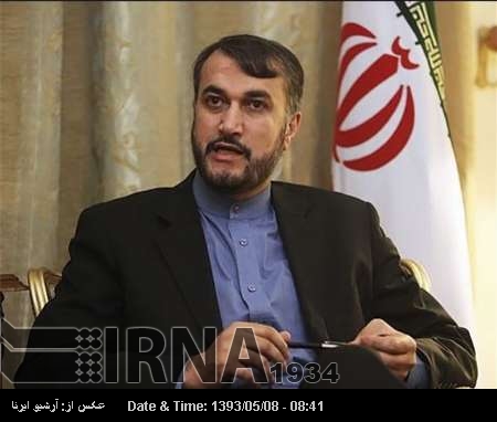 Abdollahian asks Cairo to expedite permitting Iranian flight Abdollahian asks Cairo to expedite permitting Iranian flight