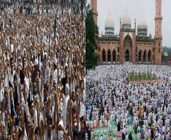 Praying for Gazans, Indian Muslims celebrated Eid with fervor Praying for Gazans, Indian Muslims celebrated Eid with fervor