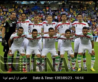 Iran football team climbs 1 position in  FIFA ranking 2014